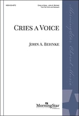 Cries a Voice Two-Part choral sheet music cover